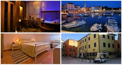 [Istra - Fažana] Boutique hotel Villetta Phasiana***: 3 wellness dana sa uključenom romantičnom večerom u povijesnoj zgradi iz 16.st. samo 20 m od mora!