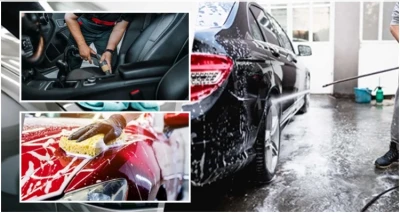 Kemijsko čišćenje vozila (sjedala i vrata) + vanjsko pranje s voskom za 99€ !