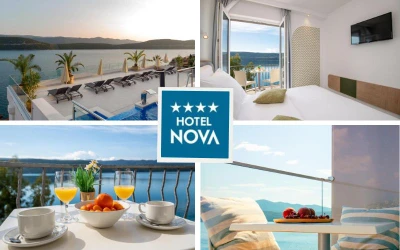 Hotel Nova 4*, Neum | Uživajte u pažljivo uređenom smještaju uz samu obalu, gdje Vaš odmor postaje spoj luksuza i tišine!