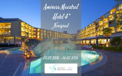 Pronađite svoju oazu mira u Aminess Maestral 4*, Novigrad – gdje se opuštanje uz more susreće s vrhunskim komforom!