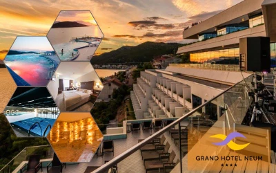 Uživajte u nezaboravnom luksuznom odmoru u Grand Hotelu Neum 4* I Wellness & Spa doživljaj na najvišoj razini!