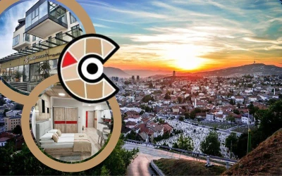 Doživite čari dvodnevnog odmora za dvije osobe sa nevjerovatnim pogledom na Sarajevo u Aparthotelu Centar 4* !