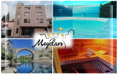 Hotel Villa Meydan 4* savršen je izbor za romantični bijeg u Mostar – spoj luksuza, opuštanja i mediteranske čarolije!