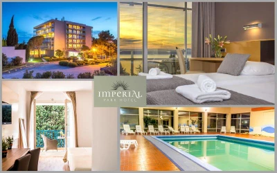 VODICE | Smjestite se uz obalu Jadranskog mora i doživite savršen odmor za dvije osobe uz odličnu uslugu u Hotelu Imperial Park 3*!