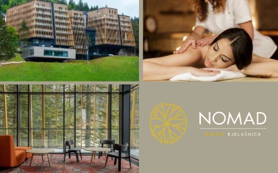 Doživite dodir koji liječi uz parcijalnu masažu u trajanju od 30 minuta po nevjerovatnoj cijeni  u Hotelu Nomad 4*, Bjelašnica!
