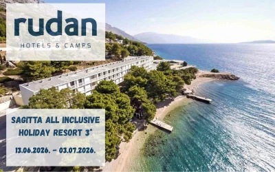 Savršen spoj opuštanja, sunca i nezaboravnih trenutaka pronađite u Sagitta All Inclusive Holiday Resort 3* na obali kristalno čistog Jadrana!