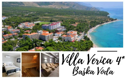 Villa Verica 4* | Svoj zasluženi aprilski odmor provedite uživajući sa društvom ili porodicom u luksuznim apartmanima u Baškoj Vodi!
