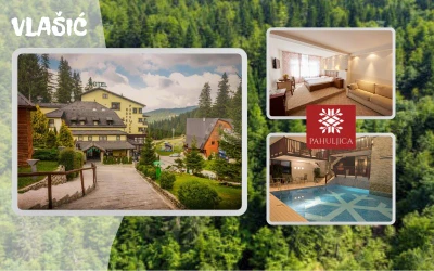 Uživajte u nezaboravnom Wellness & Spa odmoru na prelijepom Vlašiću, uz bajkovite panoramske poglede i toplinu luksuzne atmosfere Hotela Pahuljica 4*!