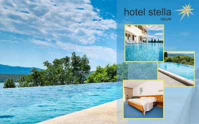Hotel Stella 3*, Neum I Doživite nezaboravan odmor u udobnom smještaju uz opuštajući ambijent i očaravajući pogled na plavetnilo Jadranskog mora!
