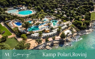 Kamp Polari, Rovinj – savršena destinacija za bijeg od svakodnevice, gdje vas očekuju čisto more, prirodni hlad, mirisne borove šume i opuštajuća atmosfera sunčanog Mediterana!