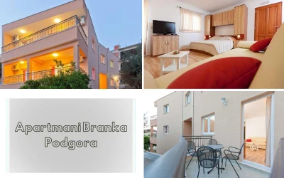 PODGORA I Uživajte u savršenom odmoru sa porodicom ili prijateljima u predivnoj atmosferi Apartmana Branka!