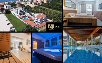 Prepustite se mediteranskom šarmu i uživajte u opuštajućem odmoru uz sunce i more tokom boravka za dvije osobe u Aparthotelu Plat 4*, Kožino!