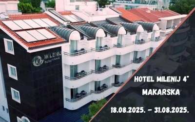 Makarska I Odmor i opuštanje u Hotelu Milenij 4* uz kristalno čisto more i vrhunsku udobnost!