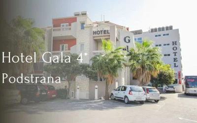 Hotel Gala 4*, Podstrana | Opustite se uz dvodnevni odmor za dvije osobe okruženi zvukovima talasa, predivnom prirodom i kristalno čistim morem!