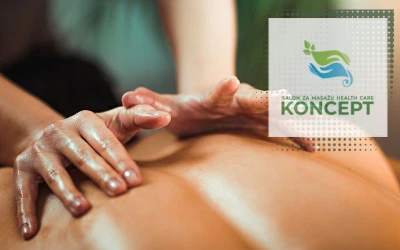 Profesionalna terapeutska masaža leđa, vrata i ruku za ublažavanje napetosti, poboljšanje cirkulacije i osjećaj lakoće – Health Care Koncept!