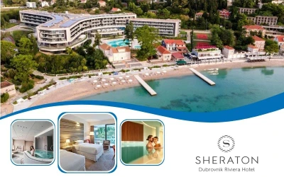 Dubrovnik | Smješten u bujnim vrtovima sa pogledom na zaljev, Sheraton Dubrovnik Riviera Hotel 5* nudi Vam nezaboravno Wellness & Spa opuštanje!