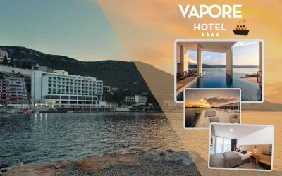 Neum I Provedite nezaboravne dane na obali Jadrana okruženi morskim zrakom, tišinom i mediteranskim ugođajem u Hotelu Vapore 4*!