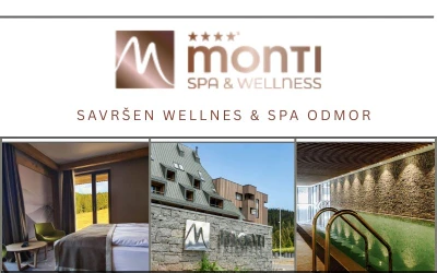 Doživite čaroliju planinskih jutara i spokoj večeri u luksuznom ambijentu Hotela Monti Spa & Wellness 4*, na predivnom Igmanu!