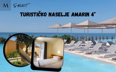 Turističko naselje Amarin 4* I Prepustite se miru i luksuzu odmora uz bazen s panoramskim pogledom na prelijepi Rovinj!