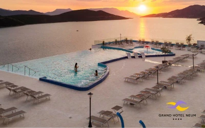 Grand Hotel Neum 4* | Uživajte u vrhunskoj udobnosti i eleganciji uz pogled na more koji ostavlja bez daha!