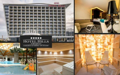 Doživite vrhunski odmor u Sarajevu –  Hotel Hills 5* Congress & Termal Spa Resort spaja luksuz, eleganciju i jedinstvenu Wellness & Spa oazu!
