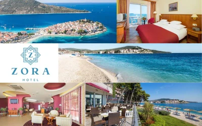 Prepustite se čarima Jadrana i romantičnim trenucima uz more – uživajte u nezaboravnom boravku uz vrhunsku udobnost u Hotelu Zora 3*, Primošten!