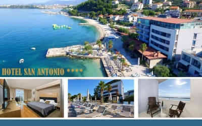 Hotel San Antonio 4*, Podstrana I Vrijeme je da se udaljite od svakodnevne gužve i osjetite smirenost Jadranskog mora!