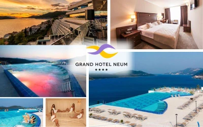 Hotel Grand Neum 4* | Zasluženi odmor provedite u jednom od najluksuznijih hotela u Neumu uz čaroban pogled na more!
