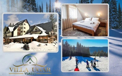 Zima na Vlašiću nikada nije bila ljepša – uživajte u vrhunskoj usluzi, toplini doma i čarobnom zimskom ambijentu Ville Ugar 3*!