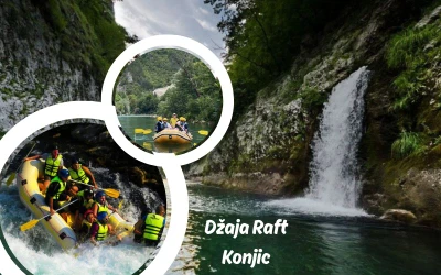 Adrenalin na najvišem nivou uz Džaja-Raft Konjic I Otkrijte uzbuđenje raftinga na kristalno čistoj Neretvi sa profesionalnim skiperima!