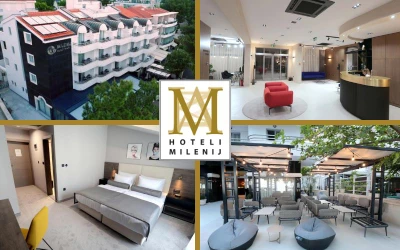 Probudite se uz šum valova i započnite svoj zasluženi odmor u luksuznoj  atmosferi elegantnih soba Hotela Milenij 4*, Makarska!