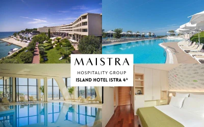Island Hotel Istra 4* – savršena kombinacija otočne idile, kristalno čistog mora i prirodnog okruženja za potpuni odmor nadomak Rovinja!