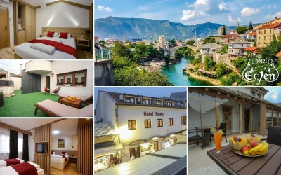 Hotel Emen 4*, Mostar – Spoj luksuznog smještaja, autentičnosti Starog grada i vrhunskih gurmanskih iskustava!