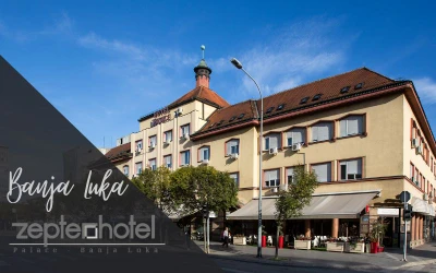 Uživajte u elegantnom ambijentu, vrhunskom komforu i jedinstvenom iskustvu boravka u srcu Banja Luke – Hotel Zepter Palace 4*!