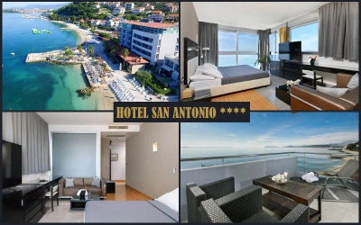 Hotel San Antonio 4* | Napravite kratki predah uz savršen pogled na more u Podstrani kod Splita i opustite se uz dvodnevni odmor za dvije osobe!