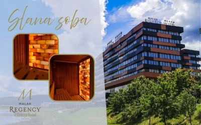 Malak Regency Hotel 5* I Podržite imunitet i pronađite unutrašnji balans u umirujućoj atmosferi slane sobe!