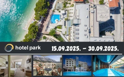 Makarska I Vaš savršen odmor počinje na obali Jadranskog mora gdje se luksuz i prirodni sklad susreću u harmoniji Hotela Park 4*!