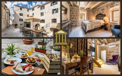 Doživite čaroban boravak u Splitu kroz autentičnu tradicionalnu arhitekturu i savremeni komfor na vrhunskom nivou – Heritage Palace Varoš 4*!