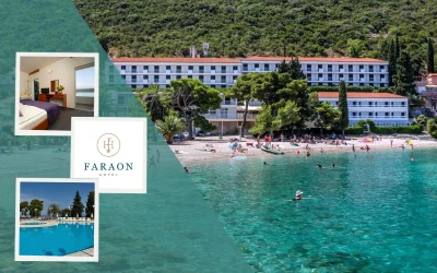 Neka svaki trenutak bude posebna uspomena uz All Inclusive uslugu i čaroban pogled na more u Hotelu Faraon 3*, Trpanj!