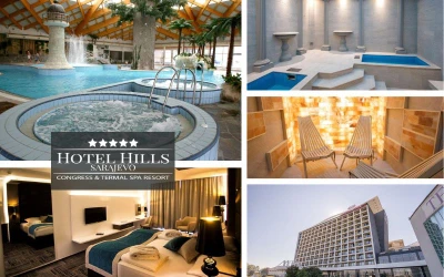 Provedite divne trenutke u luksuznom Wellness & Spa raju u Sarajevu I Otkrijte savršenu oazu opuštanja u Hotelu Hills 5* Congress & Termal Spa Resort!