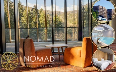 Hotel Nomad 4*, Bjelašnica | Uživajte u predivnom Wellness & Spa odmoru okruženi prirodom i pogledom na Babin Do!