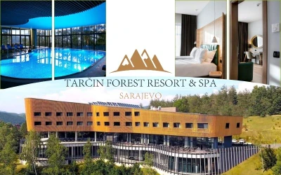 Smješten u zagrljaju prirode, Tarčin Forest Resort & Spa 5* Vas poziva da decembarski  odmor provedete u opuštajućem okruženju i luksuznom Wellness & Spa centru!