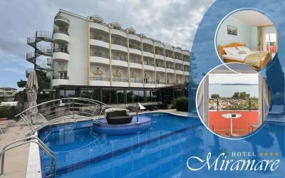 Hotel Miramare 4*, Vodice I Provedite svoj savršen odmor uz obalu Jadrana u ambijentu koji spaja udobnost i šarm Mediterana!