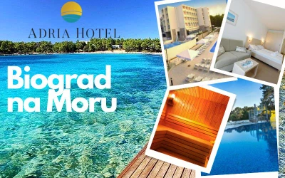 Biograd na Moru │ Smjestite se nedaleko od predivne plaže Soline i doživite vrhunski trodnevni komfor u predivnom Hotelu Adria 3*!
