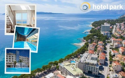 Hotel Park 4*, Makarska I Opustite se u prirodnom okruženju i doživite luksuzne trenutke mira uz trodnevni odmor za dvije osobe!