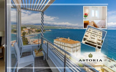 Opatija | Uživajte u očaravajućem pogledu na more i zasluženi ljetni odmor provedite u Hotelu Astoria 4*!