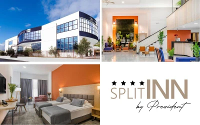 Hotel Split INN by President 4* | Uživajte u šarmu Splita i iskusite savršenstvo mediteranskog odmora za dvije osobe!