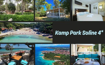 Biograd na Moru - Kamp Park Soline 4* |  Uživajte u odmoru koji donosi potpuni mir u prirodnom ambijentu uz more i borovu šumu!