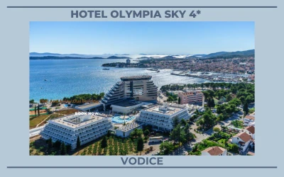 Mjesec ljubavi u Vodicama! Hotel Olympia Sky 4* Vam nudi savršen Wellness & Spa odmor za dvoje uz potpuno uživanje u udobnosti hotela i odličnoj atmosferi!