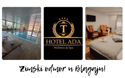 Uživajte uz svu ljepotu Heregovine i obalu rijeke Bune, te doživite čari zimskog Wellness & Spa odmora za dvije osobe u Hotelu Ada 4*!